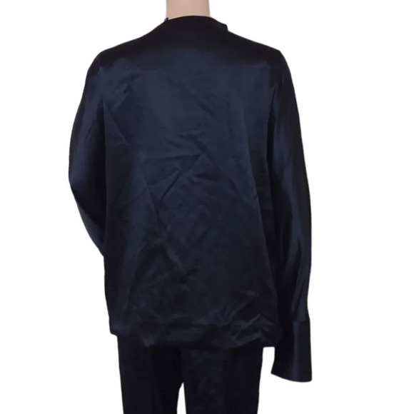 Helmut Lang Shoulder Zip Black Top - Picture 3 of 4